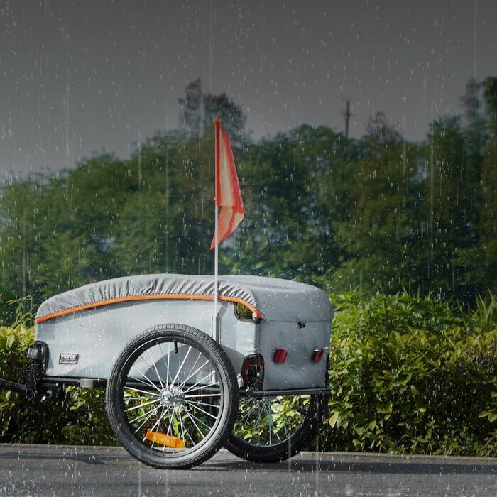 Фаркоп-причіп для велосипеда VEVOR, вантажопідйомність 88/100/72,6 кг, складаний, компактний, з універсальним з'єднанням