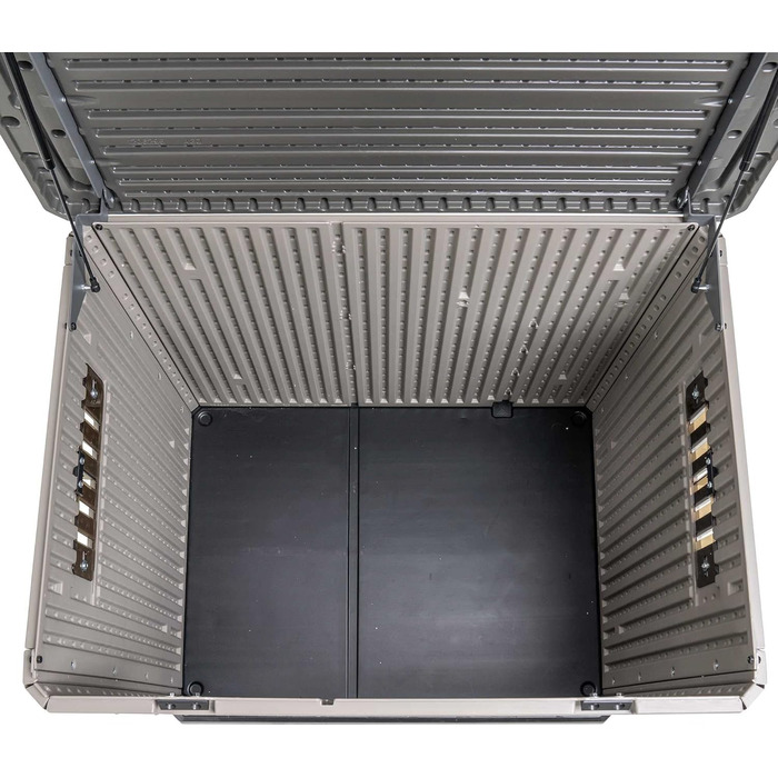 Кінець Lifetime - Зовнішній вольєр для собак, 120x97x97-90 см, переносний собачий будиночок, з піднятим дном, знімним перегородкою, захист від УФ-випромінювання, складане дах, прямокутний вольєр для саду (92314)