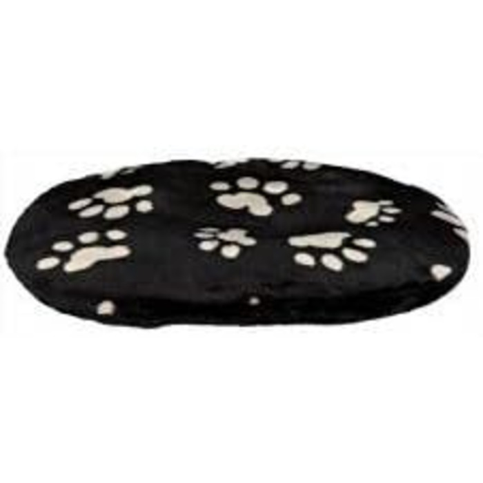 Корзина для собак Tigana з плетінням з лози, з подушкою, діаметр 60 см, натуральний колір