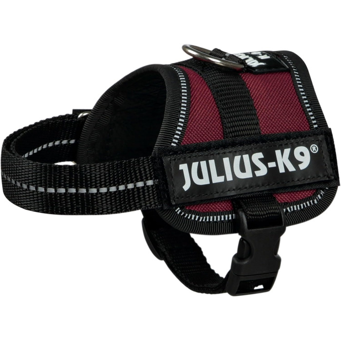 Шлея для собак Julius-K9 Power, розмір M/0, темно-рожева