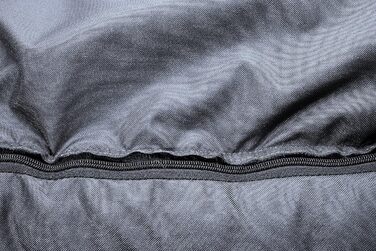 Водонепроникне собаче ліжко 4L Textil Koko для великих собак, корзина, знімний та пральний чохол, подушка, графіт (80x60 см, сірий)