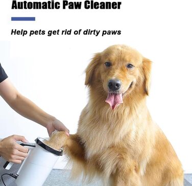 Автоматичний мийка лап для собак Ruyiczb: зручна очистка лап для собак та котів, чорна
