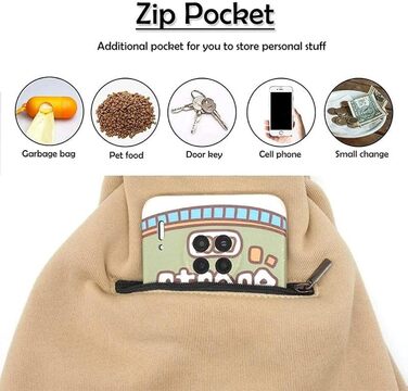 Сумка-переноска для котів та цуценят, наплічна, з кишенею, хакі