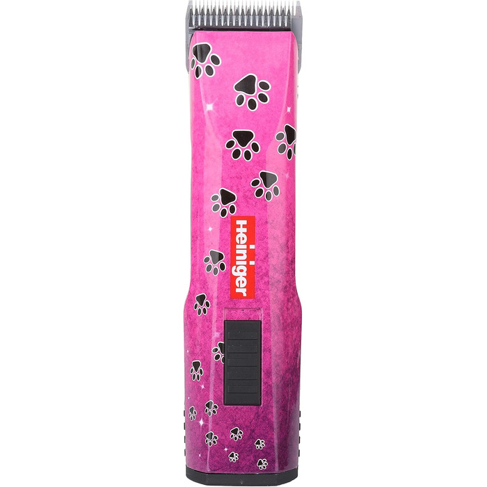 Машинка для стрижки Heiniger Saphir Pink SS з дротом і головкою №10, два акумулятори