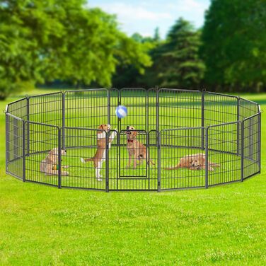 Клітка для цуценят Arvioo: безпечний простір для ігор, 65 x 80 см, 16 перегородок