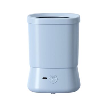 Автоматичний мийка лап для собак – 2 швидкості, для дому, подорожей, прогулянок, кемпінгу, блакитна