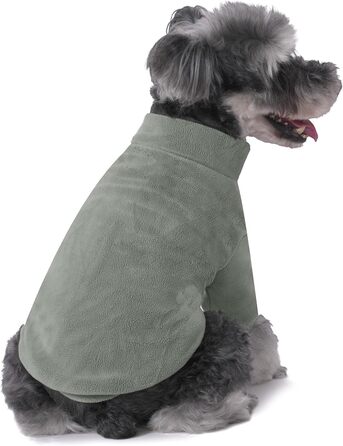 Теплий зимовий пуловер для собак GYALAPERI, 3 шт. (XXS, Lt Blau + Oliv + Braun) - для маленьких цуценят, дівчаток та хлопчиків