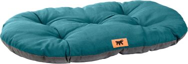 Крісло-лежанка для собак та котів Ferplast Relax, 65x42 см, бавовна, туркеніт