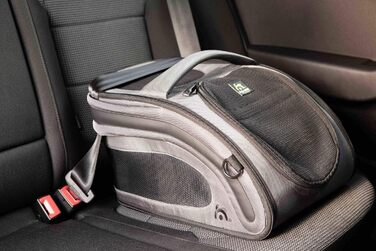 Транспортний бокс Maelson Snuggle Kennel, антрацит (тан), 48 x 28 x 25 см