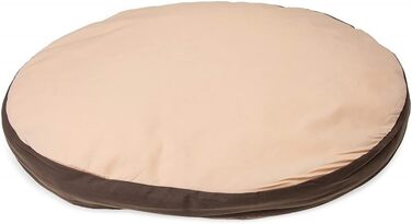 Подушка для собак Karlie Kissen Oval, бежево-коричнева, 80x62x10 см