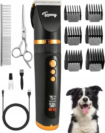 Професійна бездротова машинка для стрижки собак, котів та інших домашніх тварин