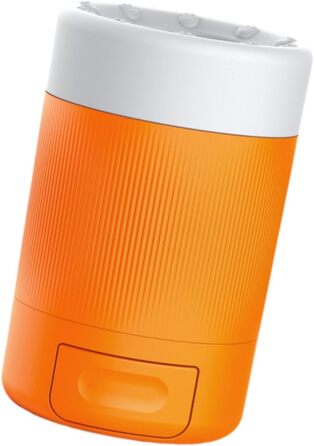 Автоматичний мийник лап для собак та котів JAYIOLA - мийка лап для тварин з обертовим очищувачем, PP матеріал, оранжевий