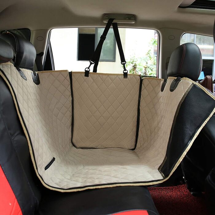 Захист для заднього сидіння авто для собак - водонепроникний, антиковзкий, з боковими захистами (для авто, універсалів, мінівенів, SUV)