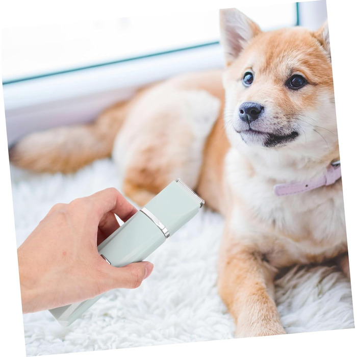 HEMOTON Електрична машинка для стрижки шерсті собак, тример для собак та котів, пристрій для грумінгу