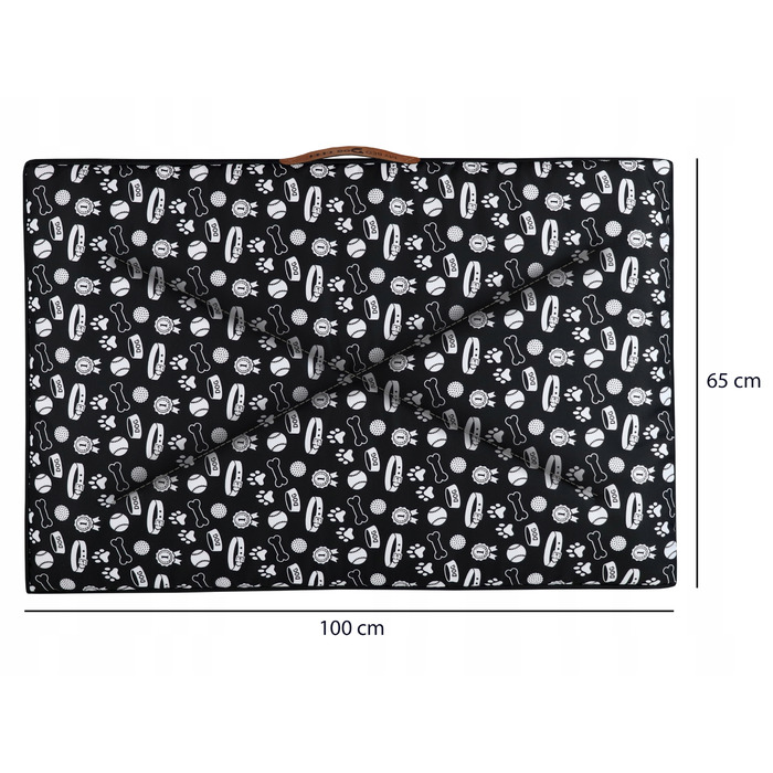 Матрац для собак Dogguru, білий, 100 x 70 см