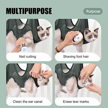 Набір для догляду за кігтями собак та котів: 10 штук, різні розміри, безпечний та зручний