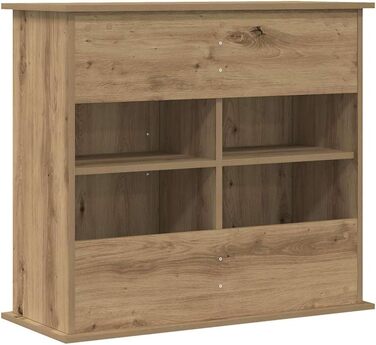 Стойка для акваріума vidaXL 81x36x73 см, дерево, акваріумний шафчик, дуб ручної роботи