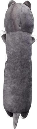 М'яка іграшка-подушка Хаскі, 80 см: плюшевий пес, подушка для сну, іграшка для дитини, декор кімнати