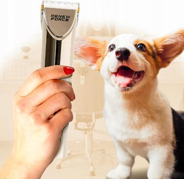 Електрична машинка для стрижки собак та котів Retoo з 4 насадками та регулюванням довжини