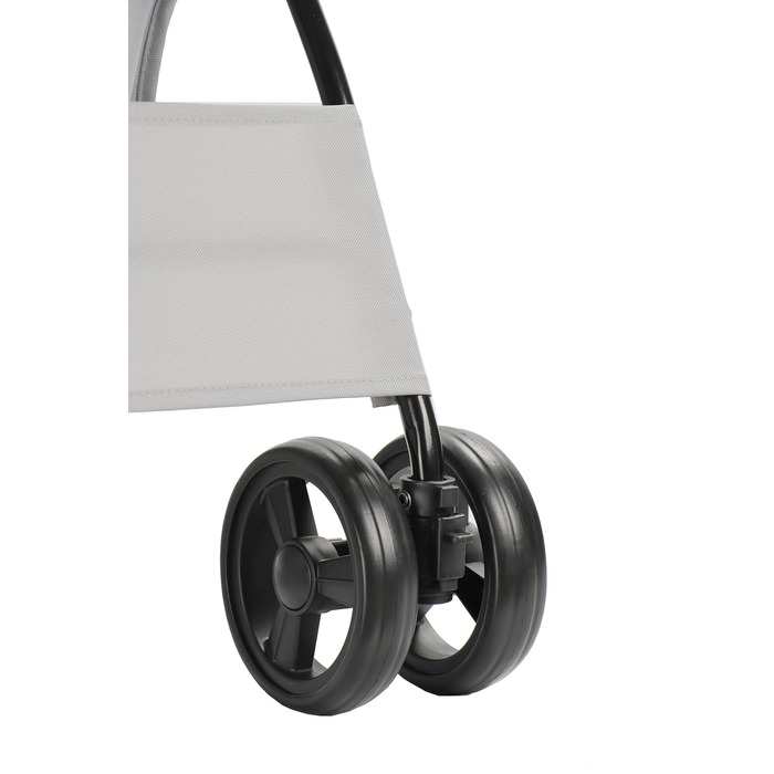 Візок для собак Сенна сірий, зручний для прогулянок