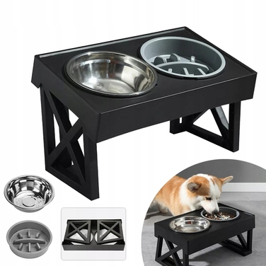 Підвищена миска для собак, антиковзана миска для корму