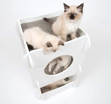 Будинок для котів Catit Vesper, білий, меблі для котів