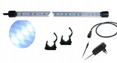 Подвійний LED-світильник для акваріума-трубки 130 см, 7020 SMD