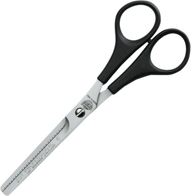 Професійні ножиці для філірування Kiepe з 28 зубцями – напівріжучі ножиці з нержавіючої сталі, легкий пластиковий грифель, Made in Italy для салону та дому (201, 6 дюймів)