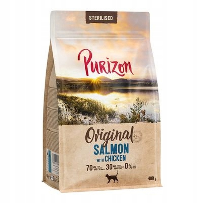 Беззерновий сухий корм для собак Purizon з лососем та куркою, 6,5 кг