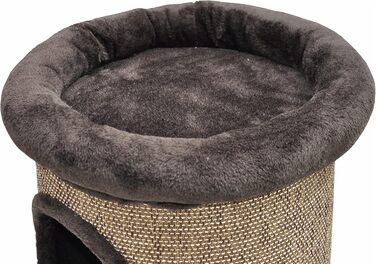 Котячий будиночок-крісло Nanook для великих котів XXL, крізь-будиночок, крізь-будиночок, котячий крізь-будиночок Simba, 105 см, коричневий