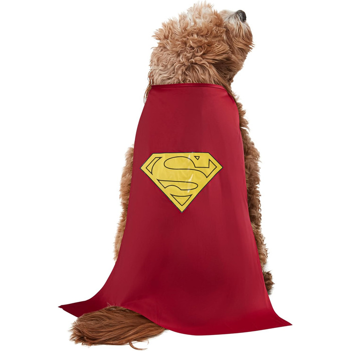 Костюм для собак Superman від Rubie's, блакитно-червоний, розмір XL, для Хелловіну