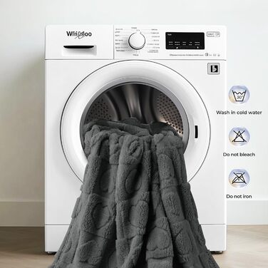 Килимок для собак та котів Luciphia, сірий, 100 x 145 см, прання допустиме