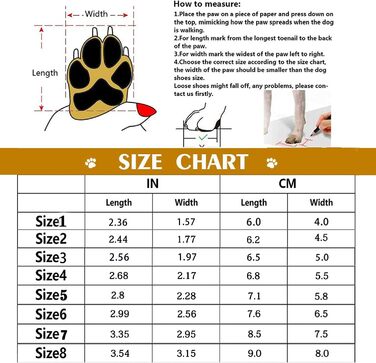 Водонепроникні чоботи для собак (4 шт.) з регульованими ремінцями та світловідбиваючими елементами, для собак малих та середніх порід