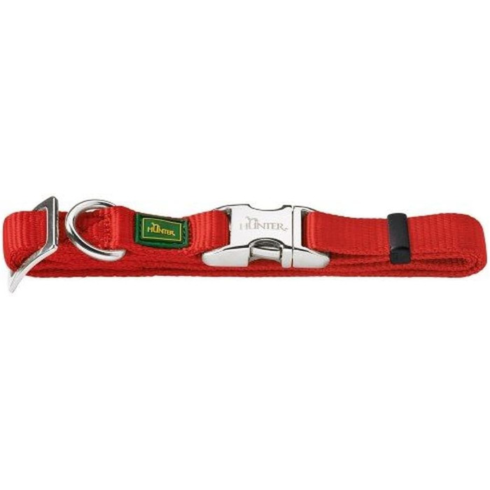 Льогкий поводок для собак Hasung VARIO BASIC AU-STRONG (XL, petrol) з алюмінієвим затискачем