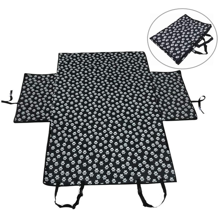 Захисний чохол на сидіння для собак, великих розмірів, Cargo-Liner, універсальний, водонепроникний, для автомобілів, SUV, пікапів, Jeep, Vans - XL, 208x132 см (82'x51'), блакитний