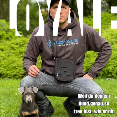 Сумка для ласощів для собак з магнітним закриттям та диспенсер для пакетів для прибирання – ідеальна для тренувань та прогулянок