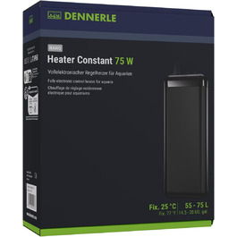 Dennerle Nano Heater Constant 75 Вт – електронний нагрівач для акваріумів 55-75 л