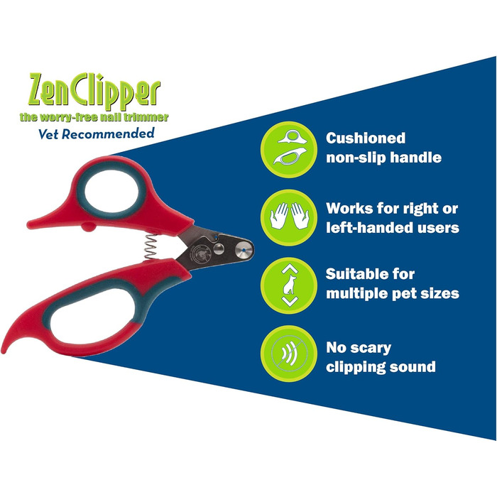 Zen Clipper – революційний когтеріз для тварин з обмежувачем, безпечне підстригання кігтів для собак і котів