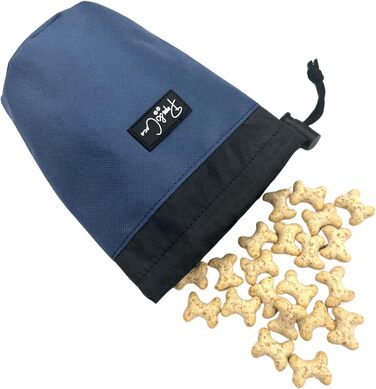 Сумка для ласощів для собак Pops & Coco Leckerli-Tasche, блакитна. Ідеальна для тренувань, прогулянок та подорожей.