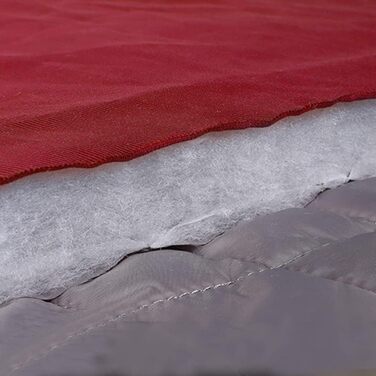 Водонепроникна тепла жилетка для собак великих та середніх порід, тепла жилетка для собак, жилетка для собак з отвором для шлейки, тепла зимова жилетка для собак (Червоний, 6XL)