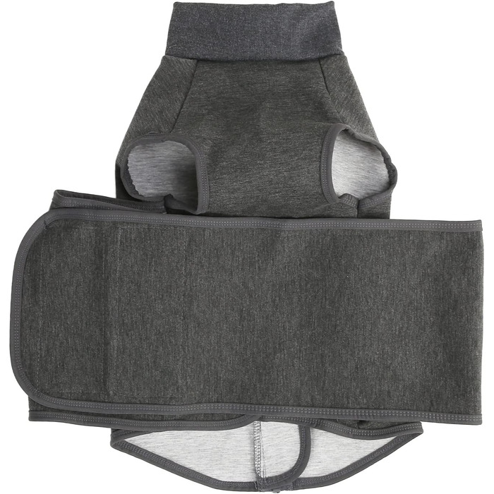 Жакети та жилети для собак від тривоги: комфортний одяг для собак, що переживають тривогу, зняття тривоги, заспокійлива жилетка-обгортання, дихаюча тканина, розмір S