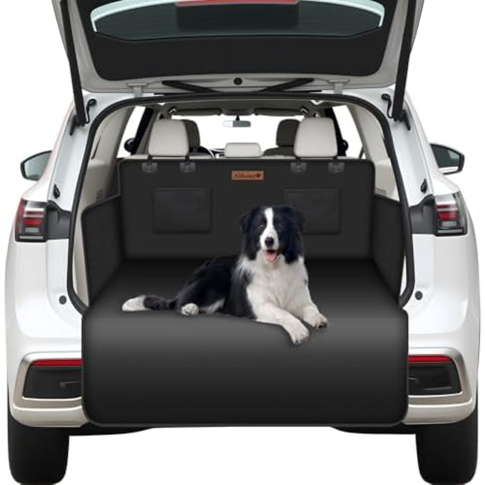 Захист для багажника автомобіля Alfheim для собак - преміум килимок, водовідштовхувальний та стійкий до подряпин, підходить для седанів та компактних/середніх SUV