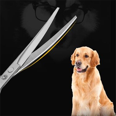 Набір професійних ножиць для грумінгу собак та котів, нержавіюча сталь, 7 дюймів