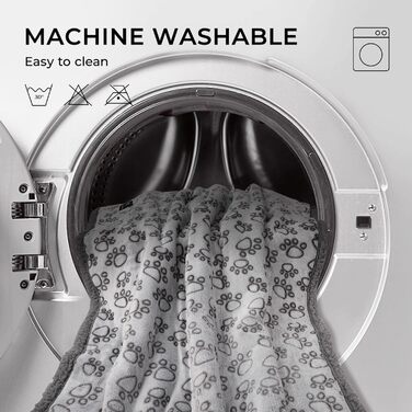 Водонепроникний коврик для тварин Luciphia, рожевий, захист від протікань, для собак та котів, Sherpa-fleece, захист меблів, середній та великий розмір