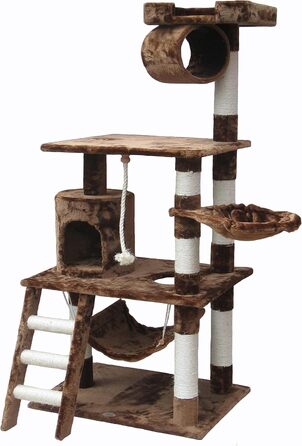 Дряпка для котів Go Pet Club, 157 см, коричнева, модель F68