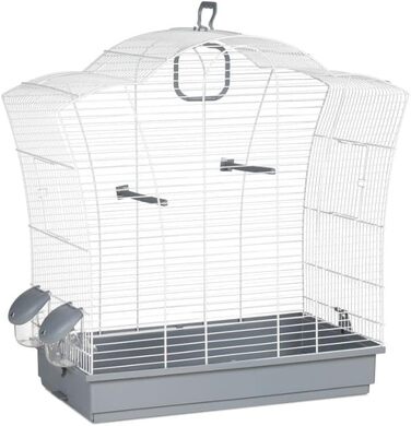 Клітка для птахів Voltrega 621 біла, 57x27x57,5 см