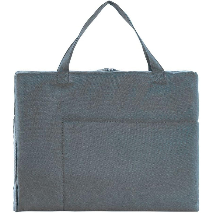 Кімоно® Складаний килимок для собак у подорожах (60x80 см) • Переносний килимок для собак • Подорожній килимок для собак у вигляді сумки • Лежанка для собак з собою • Килимок для собак, що стирається • Колір: Сірий