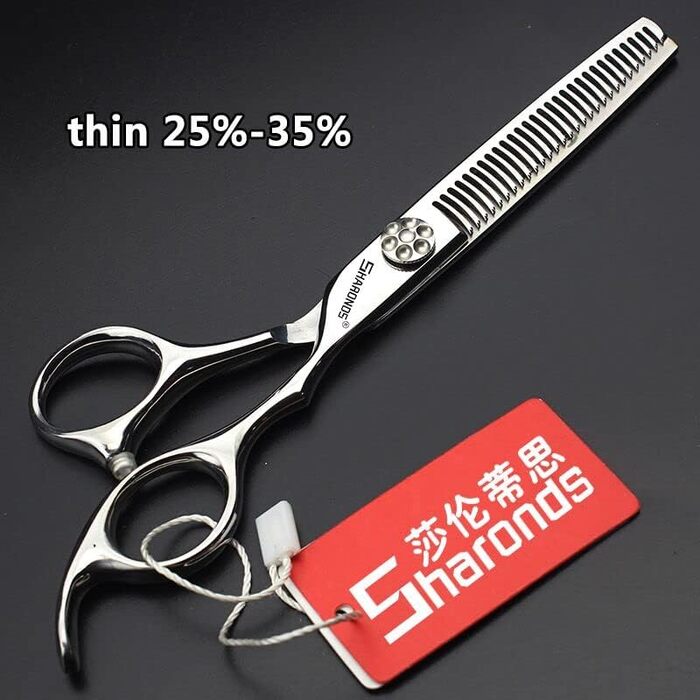 Професійний набір перукарських ножиць 6 дюймів, нержавіюча сталь, мультифункціональний (3 шт.)