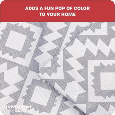 Підкладка для переноски собаки Downtown Pet Supply, 73,7 x 50,8 см, водонепроникна, Ripstop Nylon, для миття в пральній машині, розмір M