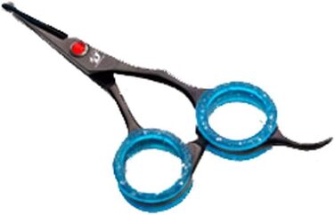 Ножиці для грумінгу собак, ножиці для догляду за шерстю собак з нержавіючої сталі з округлою кінчик, ідеально підходять для догляду за лапами та стрижки шерсті, 4.5 дюйми, прямі